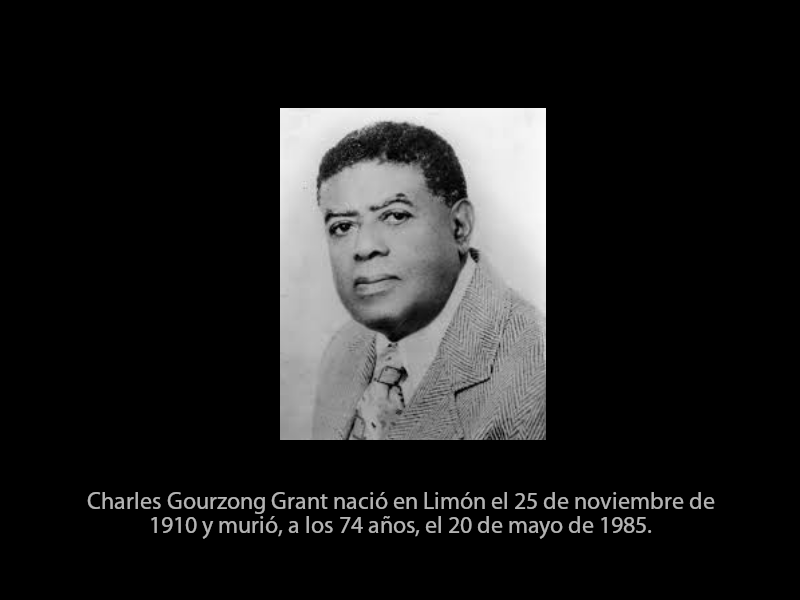 Imágen de Charles Gourzong sobre fondo negro